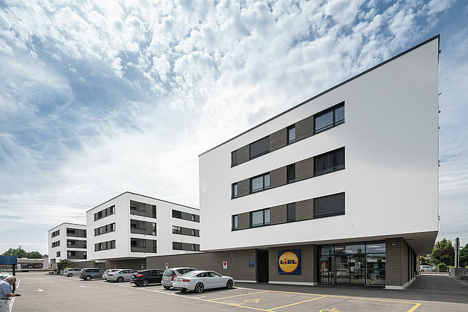 Brownfield development Lidl Münchwilen